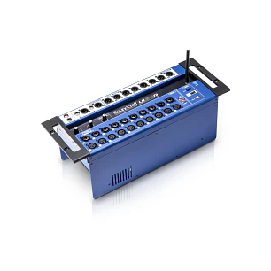 Soundcraft Ui24R, Mezcladora Digital de 24 Canales, Wi-Fi Dual Band, Grabación Multipista USB, 20 Preamplificadores Studer, Rack 4U, Azul/Negro