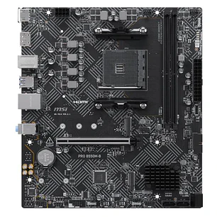 MSI PRO B550M-B, Placa Madre Micro-ATX AMD B550, Socket AM4, DDR4 Hasta 64GB, 2 M.2, PCIe 4.0