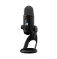 Logitech G YETI 2, Micrófono USB-C Multipatrón, Blue VO!CE, Pantalla LED, IA, Negro - Miniatura 1