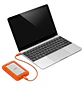 LaCie Rugged USB-C STFR4000800, Disco Duro Externo 4TB, 130MB/s, Resistente a Caídas, Naranja - Miniatura 5