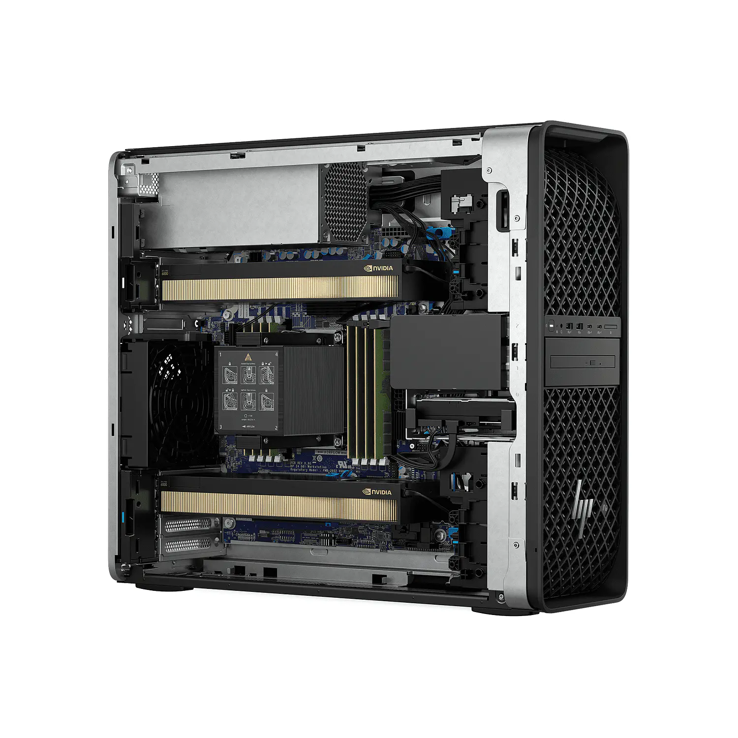 HP Z4 G6i, Workstation Torre Profesional, Intel Xeon 634, NVIDIA RTX PRO 2000 Blackwell 16GB, RAM 32GB DDR5 ECC, SSD 1TB PCIe Gen5, Windows 11 Pro, Negro 6