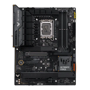 ASUS TUF GAMING Z790-PLUS WIFI, Placa Madre ATX, Intel Z790, Socket LGA1700, DDR5 Hasta 192GB, PCIe 5.0, 4 M.2 Gen4, Wi-Fi 6E, Bluetooth 5.3, LAN 2.5G, USB-C 20Gbps, Negro