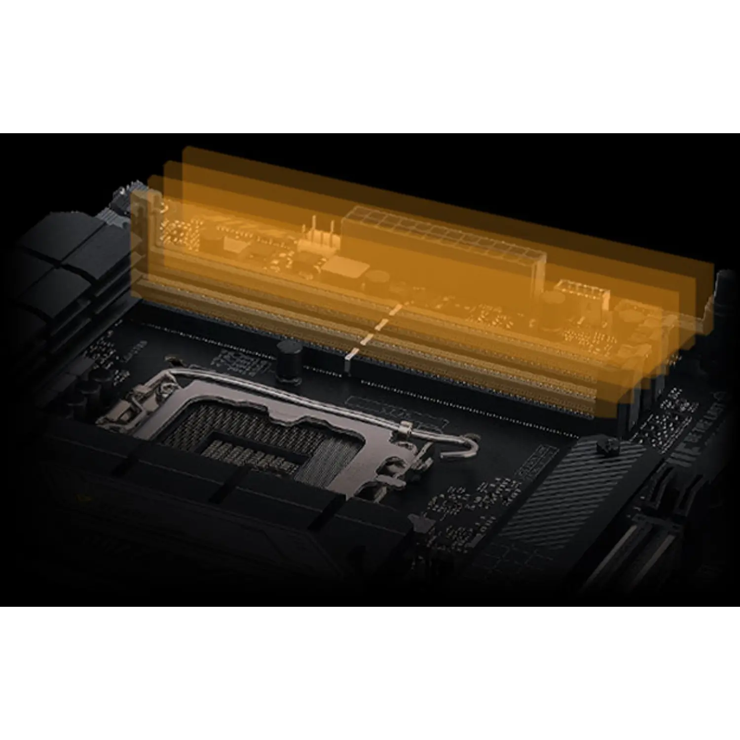 ASUS TUF GAMING Z790-PLUS WIFI, Placa Madre ATX, Intel Z790, Socket LGA1700, DDR5 Hasta 192GB, PCIe 5.0, 4 M.2 Gen4, Wi-Fi 6E, Bluetooth 5.3, LAN 2.5G, USB-C 20Gbps, Negro 4