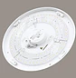 Xiaomi Mi Smart LED Ceiling Light 450mm, Plafón de Techo Inteligente, 45W, 3000 Lúmenes, Luz Regulable 2700K-6000K, Wi-Fi 2.4GHz, Bluetooth 4.2, Apple HomeKit, IP50, Blanco - Miniatura 5