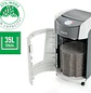 Leitz IQ OptiMax Office P5, Destructora de Papel, Microcorte 10 Hojas, 35L, Blanco/Gris - Miniatura 6