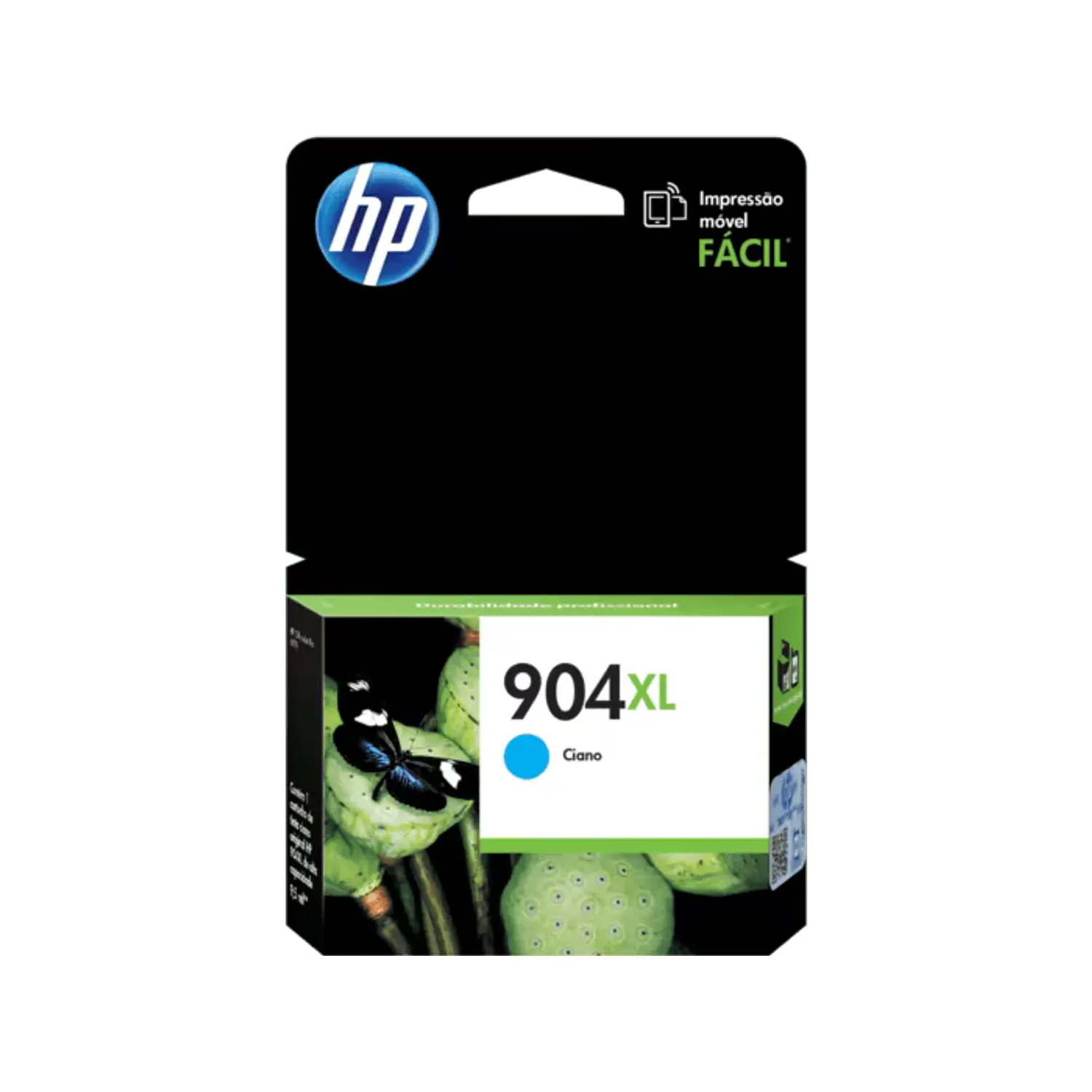 HP 904XL T6M04AL, Cartucho de Tinta Cian Original, Alto Rendimiento, 4ml, 825 Páginas