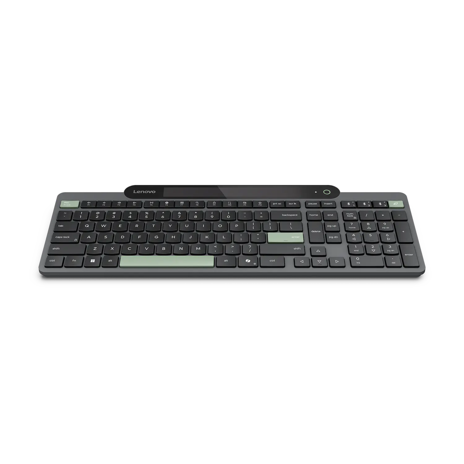 Lenovo Self-Charging 4Y41R69496, Teclado Inalámbrico Autorrecargable, Bluetooth 5.1, Español Latinoamérica, Negro 5
