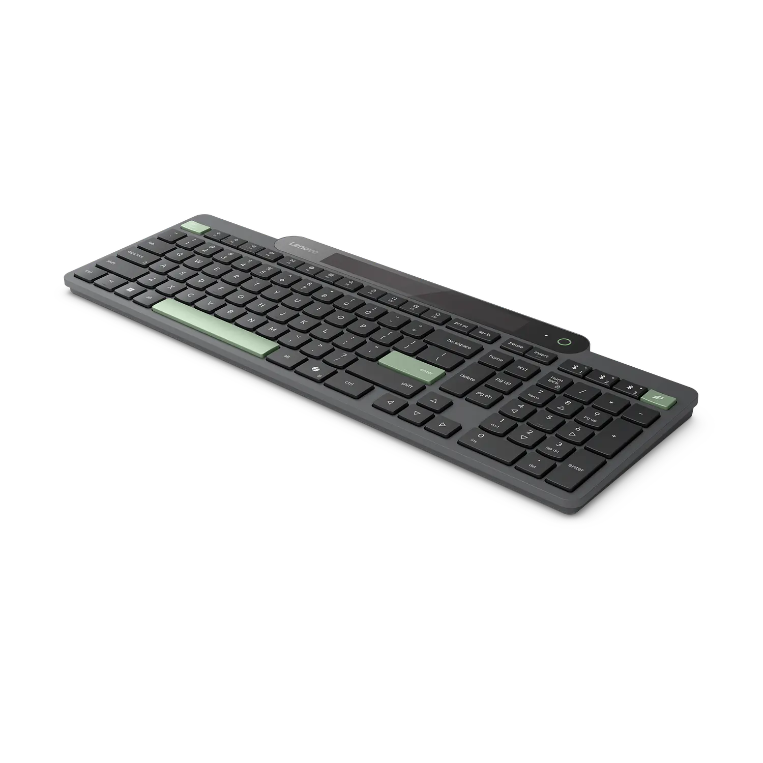 Lenovo Self-Charging 4Y41R69496, Teclado Inalámbrico Autorrecargable, Bluetooth 5.1, Español Latinoamérica, Negro 7