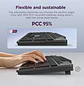 Lenovo Self-Charging 4Y41R69496, Teclado Inalámbrico Autorrecargable, Bluetooth 5.1, Español Latinoamérica, Negro - Miniatura 22