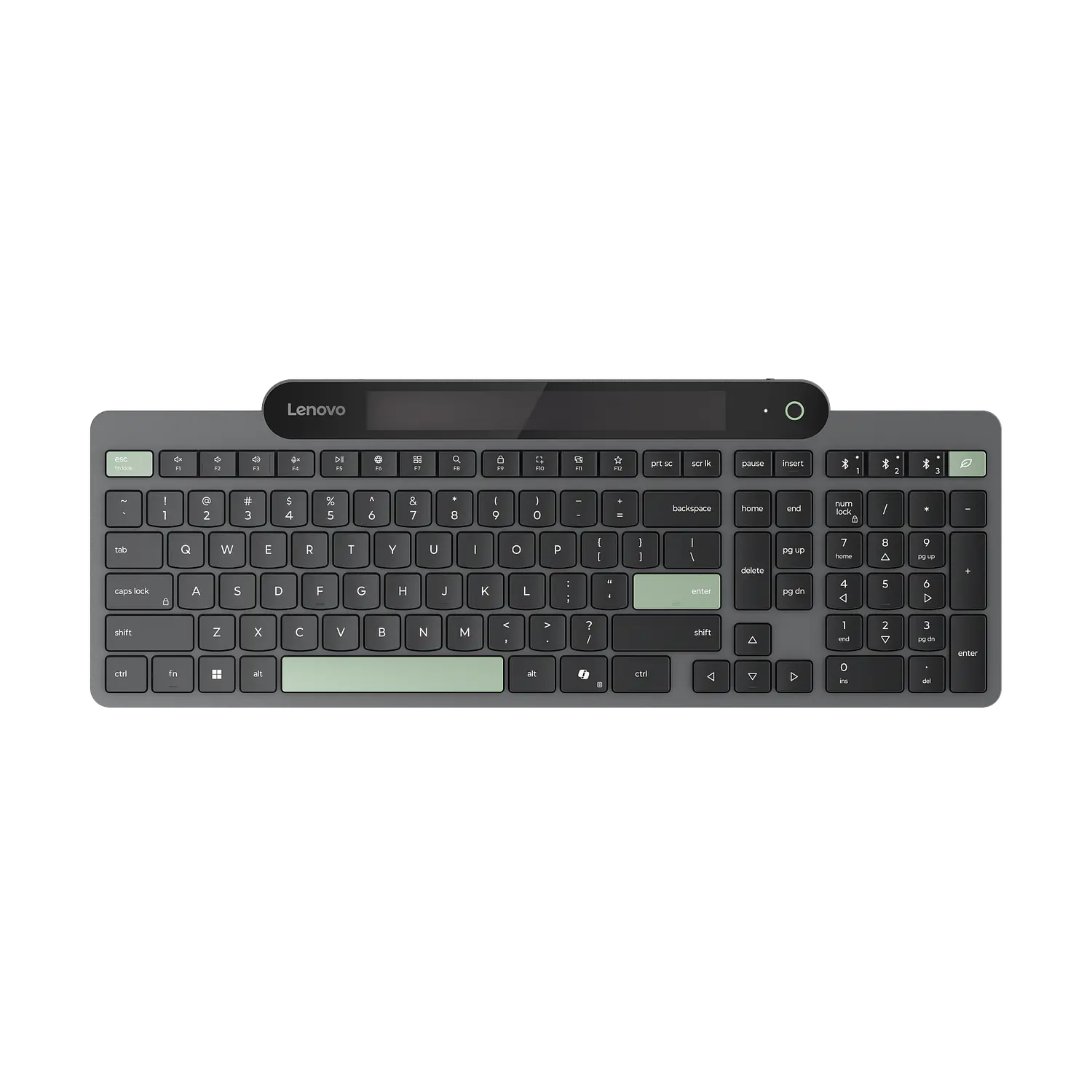 Lenovo Self-Charging 4Y41R69496, Teclado Inalámbrico Autorrecargable, Bluetooth 5.1, Español Latinoamérica, Negro 2