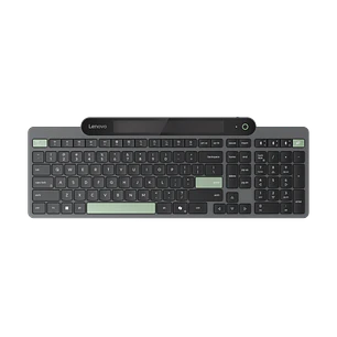 Lenovo Self-Charging 4Y41R69496, Teclado Inalámbrico Autorrecargable, Bluetooth 5.1, Español Latinoamérica, Negro