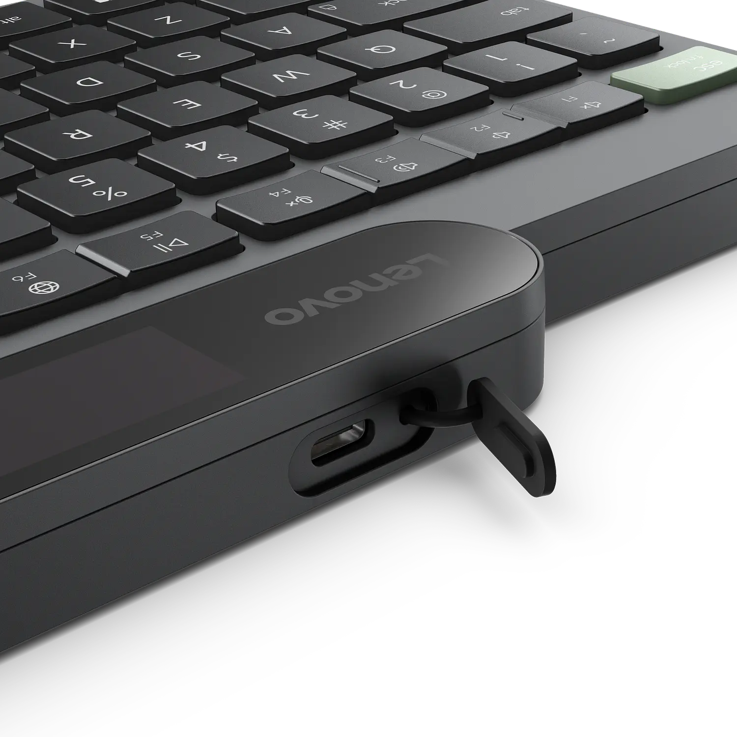 Lenovo Self-Charging 4Y41R69496, Teclado Inalámbrico Autorrecargable, Bluetooth 5.1, Español Latinoamérica, Negro 13