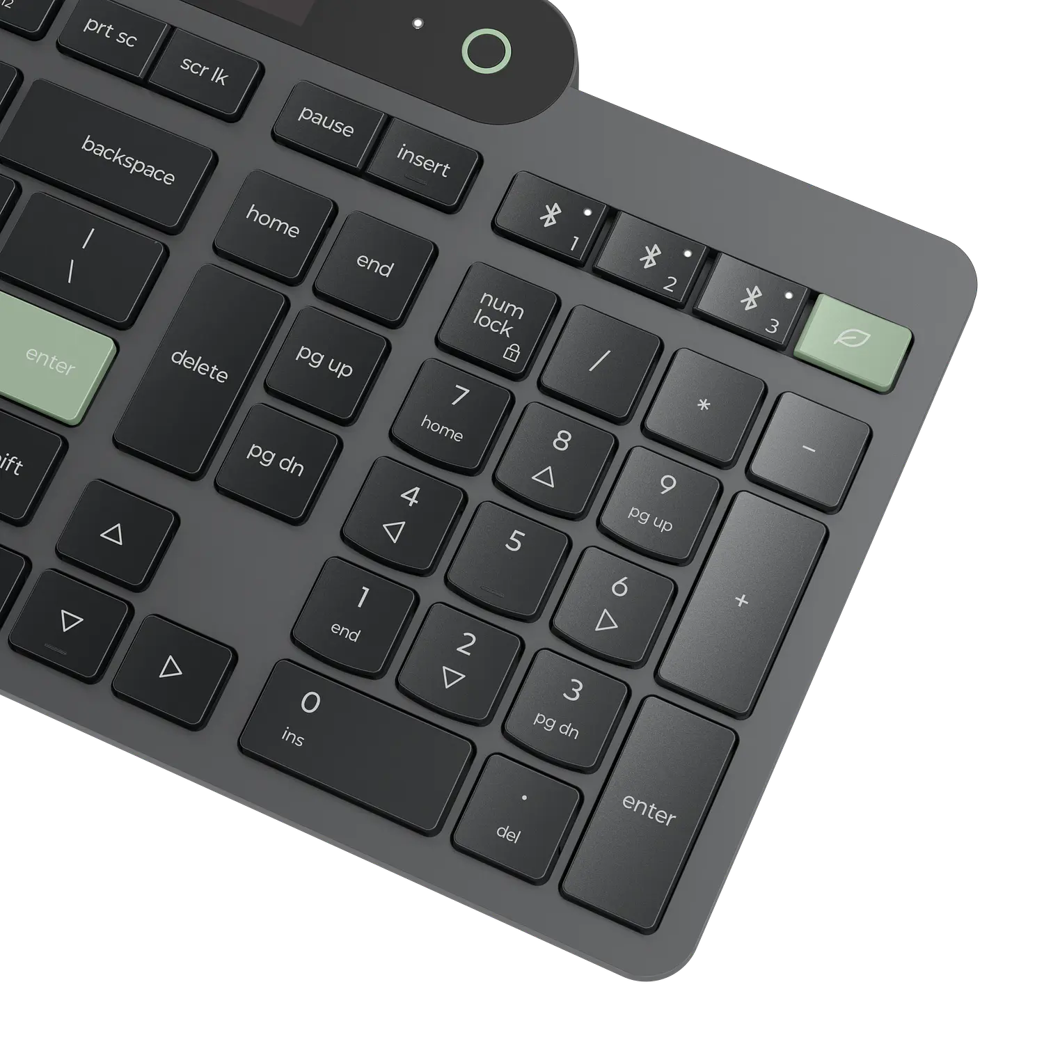 Lenovo Self-Charging 4Y41R69496, Teclado Inalámbrico Autorrecargable, Bluetooth 5.1, Español Latinoamérica, Negro 8