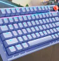 Logitech G316 X 75, Teclado Gamer Mecánico 75%, 8kHz, Switches Táctiles Hot-Swap, RGB LIGHTSYNC, PBT, USB-C, Negro, Inglés US - Miniatura 4