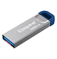 Kingston DataTraveler Kyson G2, Pendrive 128GB, USB-A 3.2 Gen 1, Lectura 220MB/s, Metálico Sin Tapa - Miniatura 2