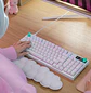 Logitech G316 X 75, Teclado Gamer Mecánico 75%, 8kHz, Switches Táctiles Hot-Swap, RGB LIGHTSYNC, PBT, USB-C, Inglés US, Blanco - Miniatura 5