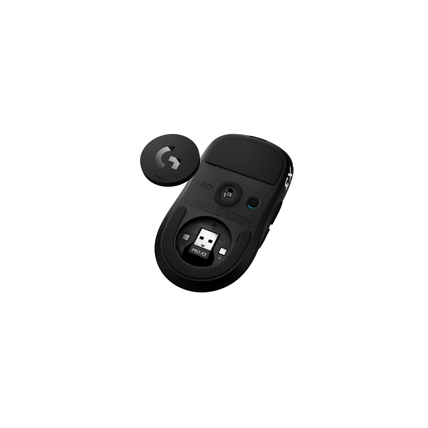 Logitech G PRO X3 SUPERSTRIKE, Mouse Gamer Inalámbrico LIGHTSPEED, HITS, HERO 2 48.000 DPI, 8kHz, 135h+, Negro Medianoche 5
