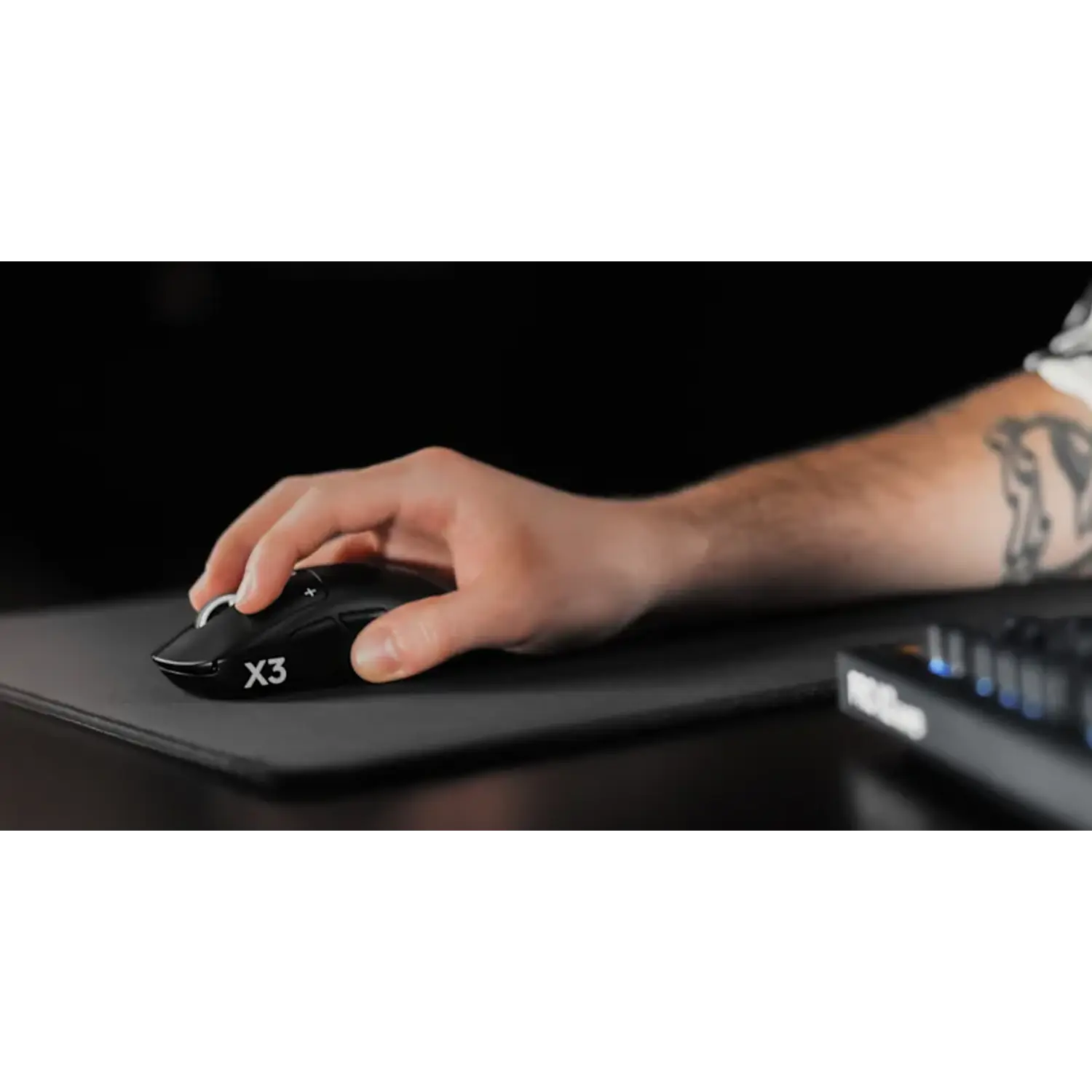 Logitech G PRO X3 SUPERSTRIKE, Mouse Gamer Inalámbrico LIGHTSPEED, HITS, HERO 2 48.000 DPI, 8kHz, 135h+, Negro Medianoche 7