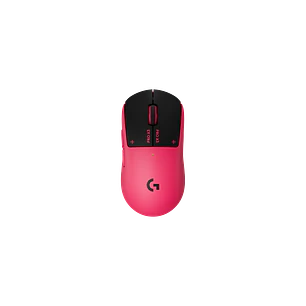 Logitech G PRO X3 SUPERSTRIKE, Mouse Gamer Inalámbrico LIGHTSPEED, HITS, HERO 2 48.000 DPI, 8kHz, 135h+, Magenta Eclipse