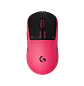Logitech G PRO X3 SUPERSTRIKE, Mouse Gamer Inalámbrico LIGHTSPEED, HITS, HERO 2 48.000 DPI, 8kHz, 135h+, Magenta Eclipse - Miniatura 1