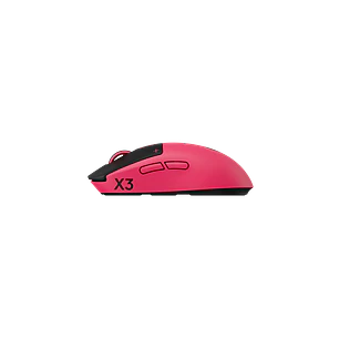 Logitech G PRO X3 SUPERSTRIKE, Mouse Gamer Inalámbrico LIGHTSPEED, HITS, HERO 2 48.000 DPI, 8kHz, 135h+, Magenta Eclipse