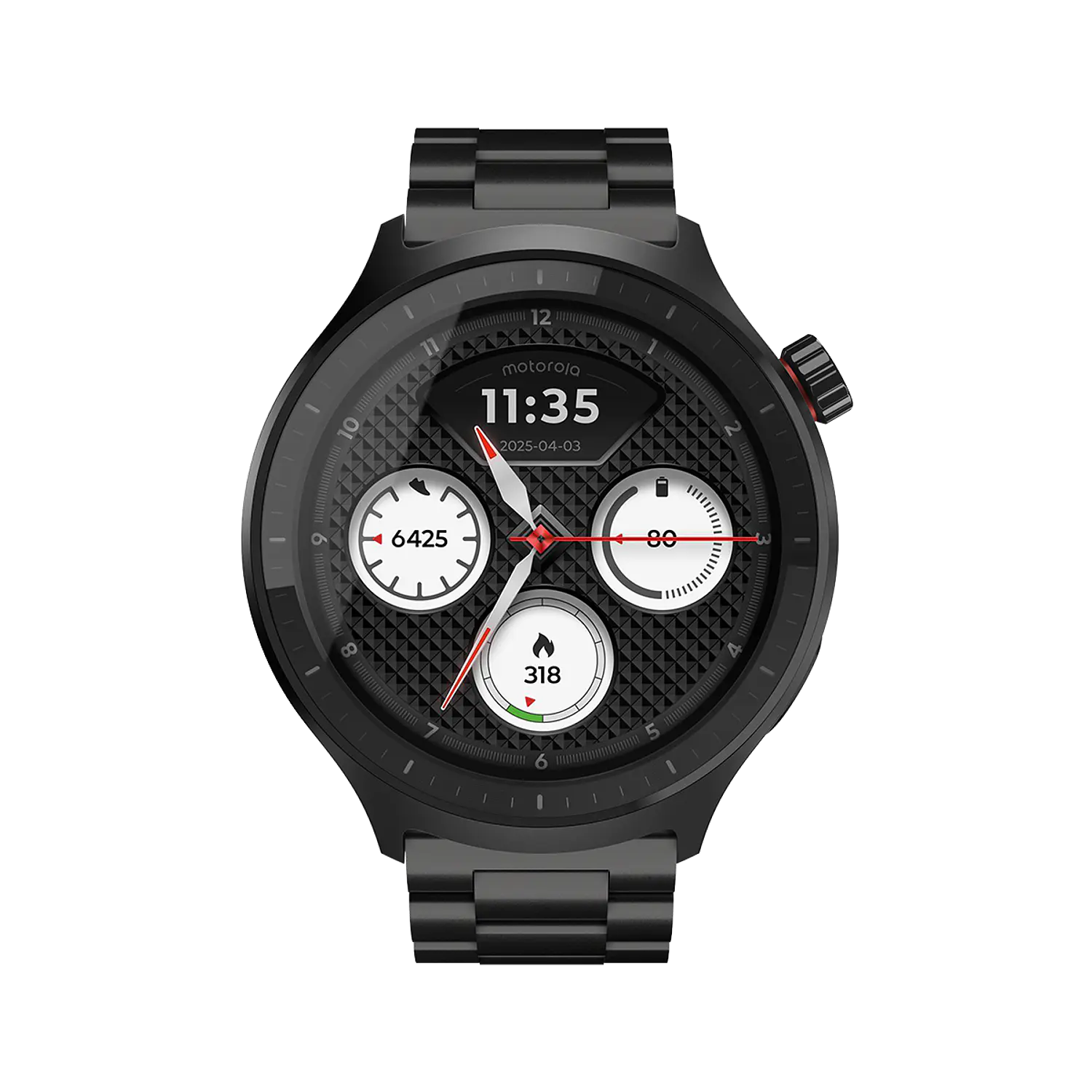 Motorola Moto Watch 2026, Smartwatch 47mm OLED 1,43