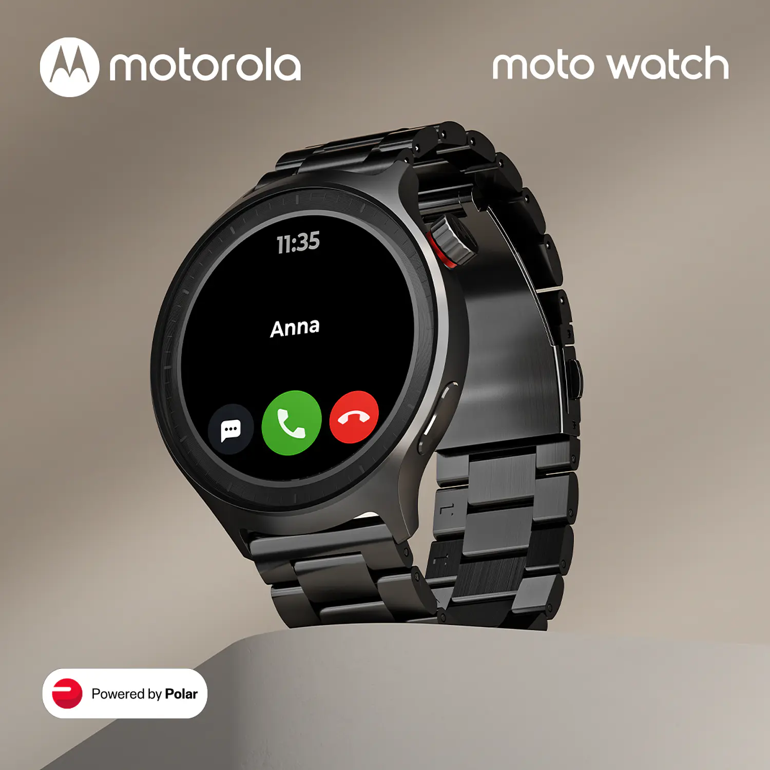 Motorola Moto Watch 2026, Smartwatch 47mm OLED 1,43