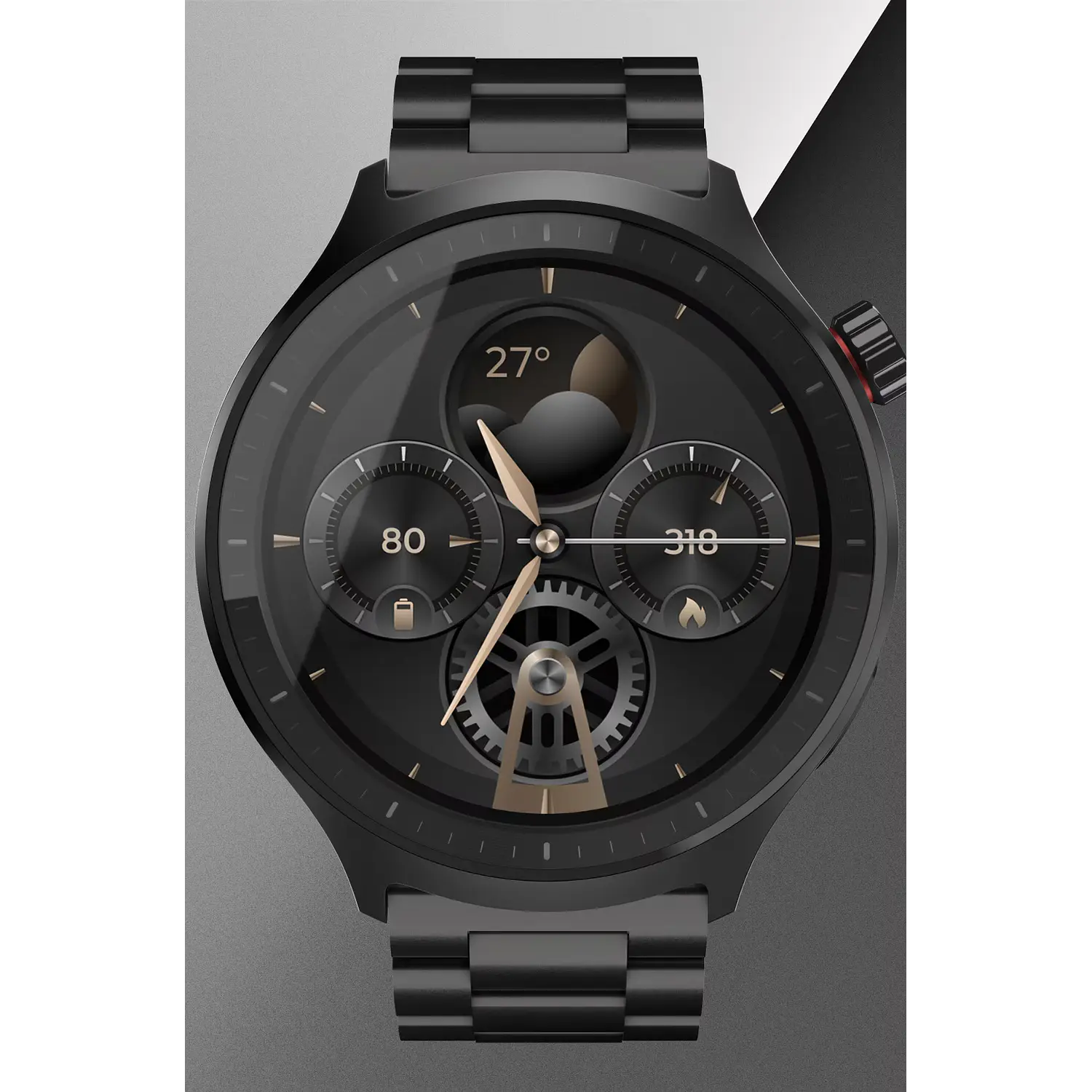 Motorola Moto Watch 2026, Smartwatch 47mm OLED 1,43
