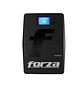 Forza SL-612UL-C, UPS Interactiva 600VA, 360W, 220V, 5 Salidas, Pantalla LCD Táctil, AVR, USB - Miniatura 4