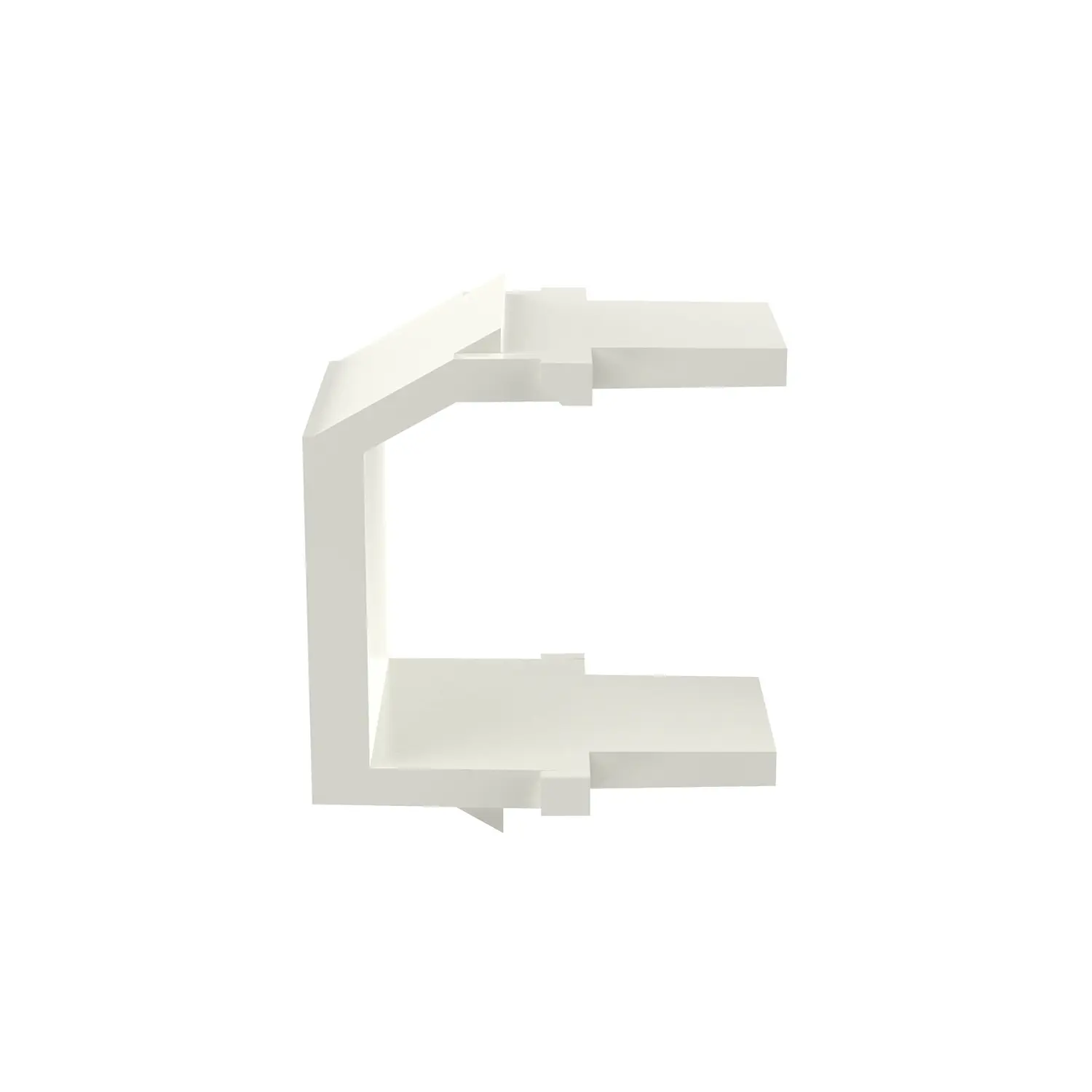 Panduit NetKey NKBMIW-X, Módulo Ciego Keystone de 1 Puerto, ABS, Blanco Hueso 2