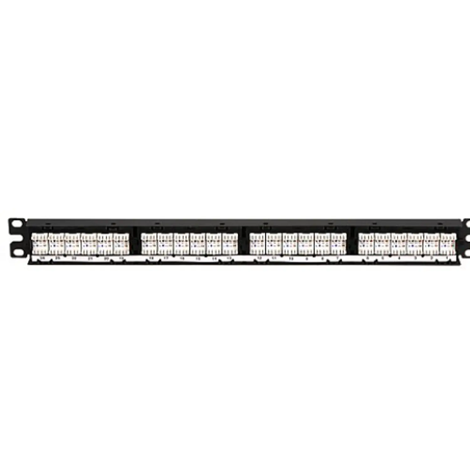 Panduit DP6 PLUS DP24688TGY, Patch Panel RJ45 Cat6 UTP, 24 Puertos, Punchdown 110, Rack 19
