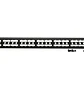 Panduit Mini-Com CPP48HDWBLY, Patch Panel Modular Vacío de Alta Densidad, 48 Puertos, Rack 19