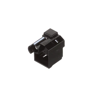 Panduit PSL-DCPLE-BL, Kit Antidesconexión para Plugs RJ45, 10 Bloqueos Estándar, Llave de Retiro Incluida, Policarbonato, Negro