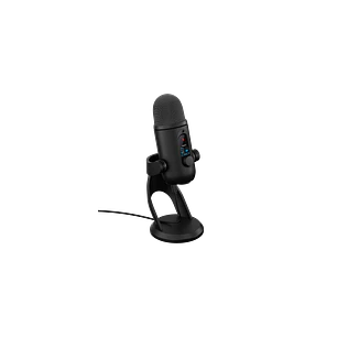 Logitech G YETI 2, Micrófono USB-C Multipatrón, 24 Bits, 48kHz, Blue VO!CE, Sensor 3D, Pantalla LED 1,3