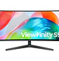 Samsung ViewFinity S5 S55GH LS34H550GALXZS, Monitor Curvo 34