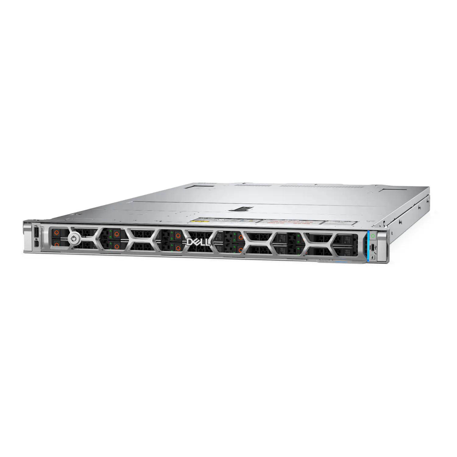 Dell PowerEdge R470 R470272_6511P432, Servidor Rack 1U, Xeon 6 6511P, 128GB DDR5, SSD 960GB 1