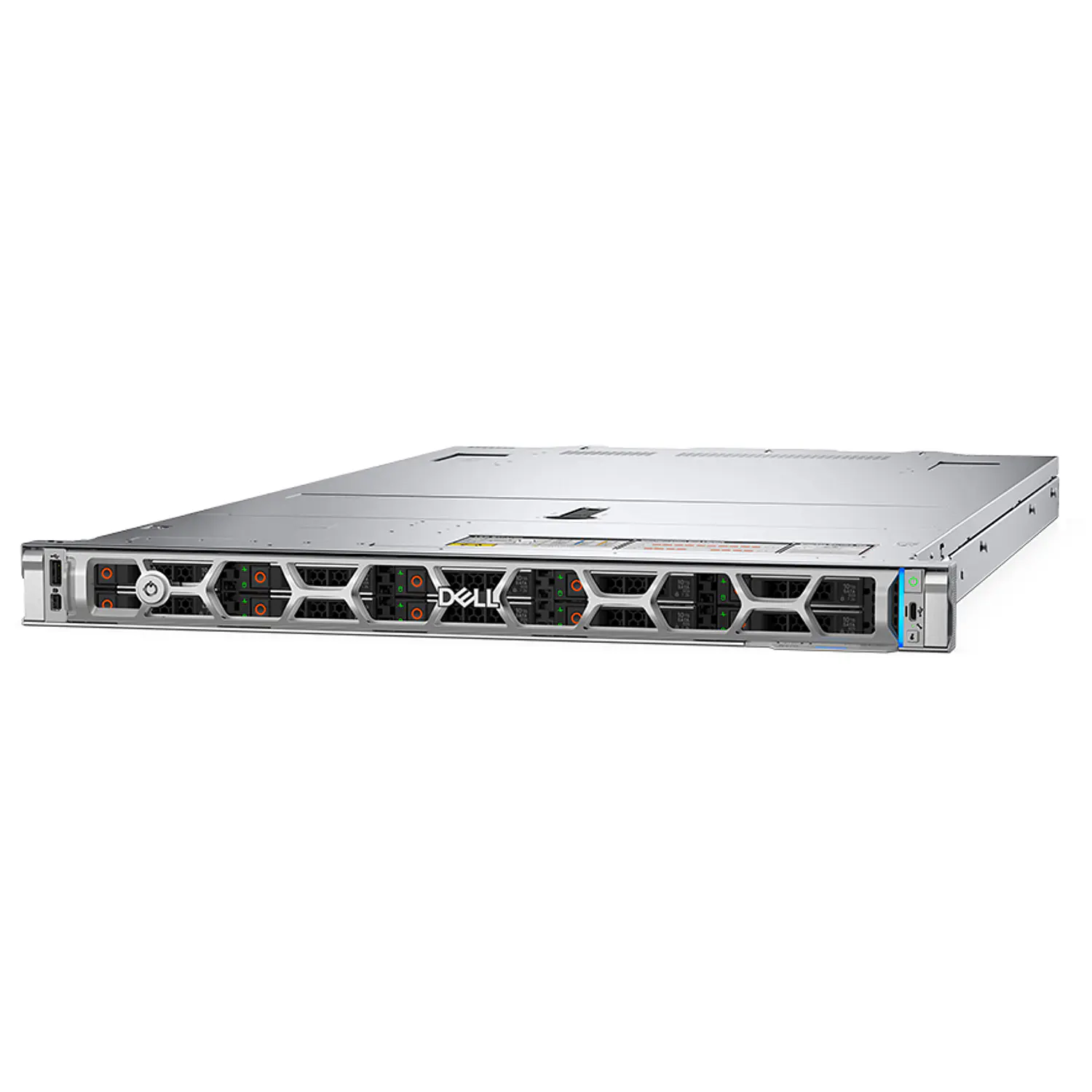 Dell PowerEdge R470 R470272_6511P432, Servidor Rack 1U, Xeon 6 6511P, 128GB DDR5, SSD 960GB 2