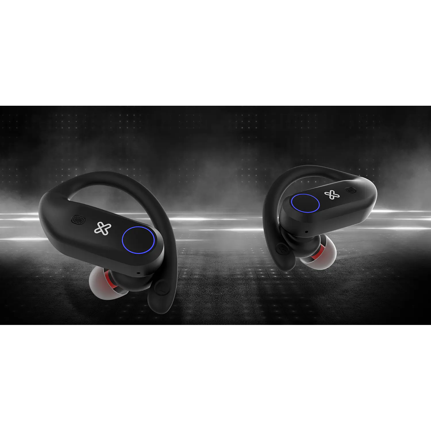 Klip Xtreme Xtremebuds KTE-500BK, Audífonos Deportivos TWS Bluetooth 5.1, IPX7, 108h, Powerbank 2000mAh, Negro 8