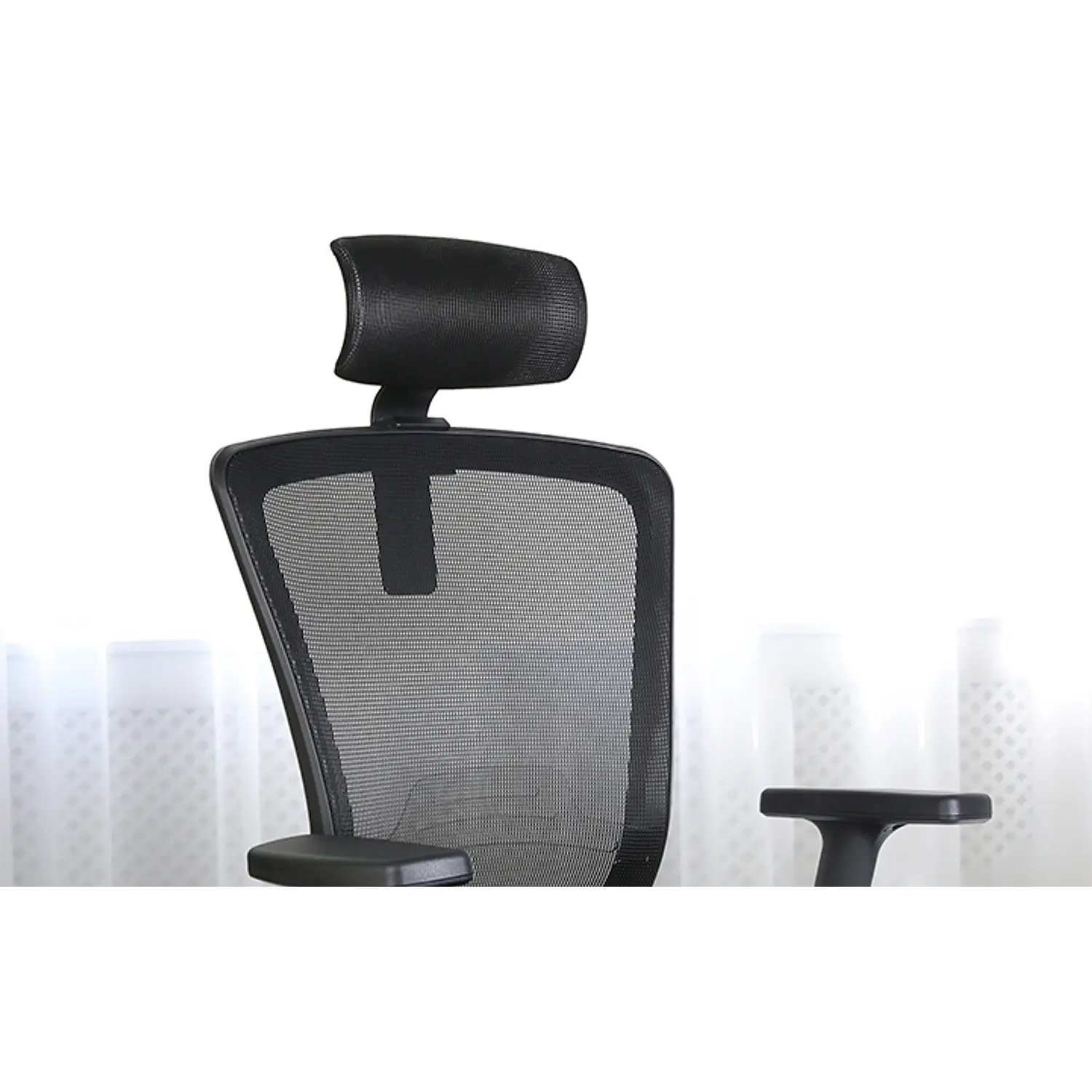 Xtech Avignon XTF-OC414, Silla Ejecutiva, Reposacabezas Ajustable, Malla Transpirable, 120kg, Negra 2