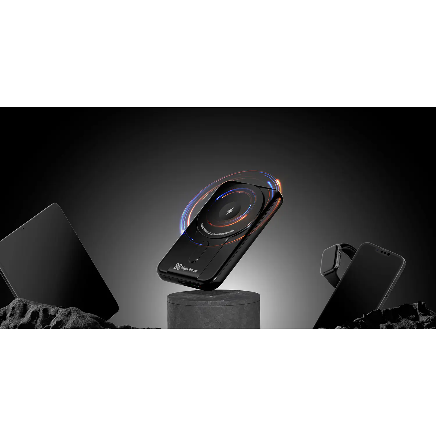 Klip Xtreme PowerMag 5000 KPB-350, Power Bank Magnético 5000mAh, MagSafe, Qi 15W, USB-C PD 20W, Negro 11