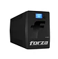 Forza SL-612UL-C, UPS Interactiva 600VA, 360W, 220V, 5 Salidas, Pantalla LCD Táctil, AVR, USB - Miniatura 1