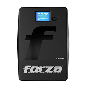 Forza SL-612UL-C, UPS Interactiva 600VA, 360W, 220V, 5 Salidas, Pantalla LCD Táctil, AVR, USB