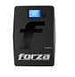 Forza SL-612UL-C, UPS Interactiva 600VA, 360W, 220V, 5 Salidas, Pantalla LCD Táctil, AVR, USB - Miniatura 2
