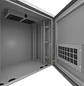 Nexxt Solutions NPC-O9U64P, Gabinete Rack Exterior 9U, 600x450mm, IP55, 100kg, 2 Ventiladores, Gris - Miniatura 7