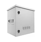 Nexxt Solutions NPC-O12U64P, Gabinete Rack Exterior 12U, 600x450mm, IP55, 100kg, 2 Ventiladores, Gris - Miniatura 1