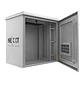Nexxt Solutions NPC-O15U64P, Gabinete Rack Exterior 15U, 600x450mm, IP55, 100kg, 2 Ventiladores, Gris - Miniatura 3
