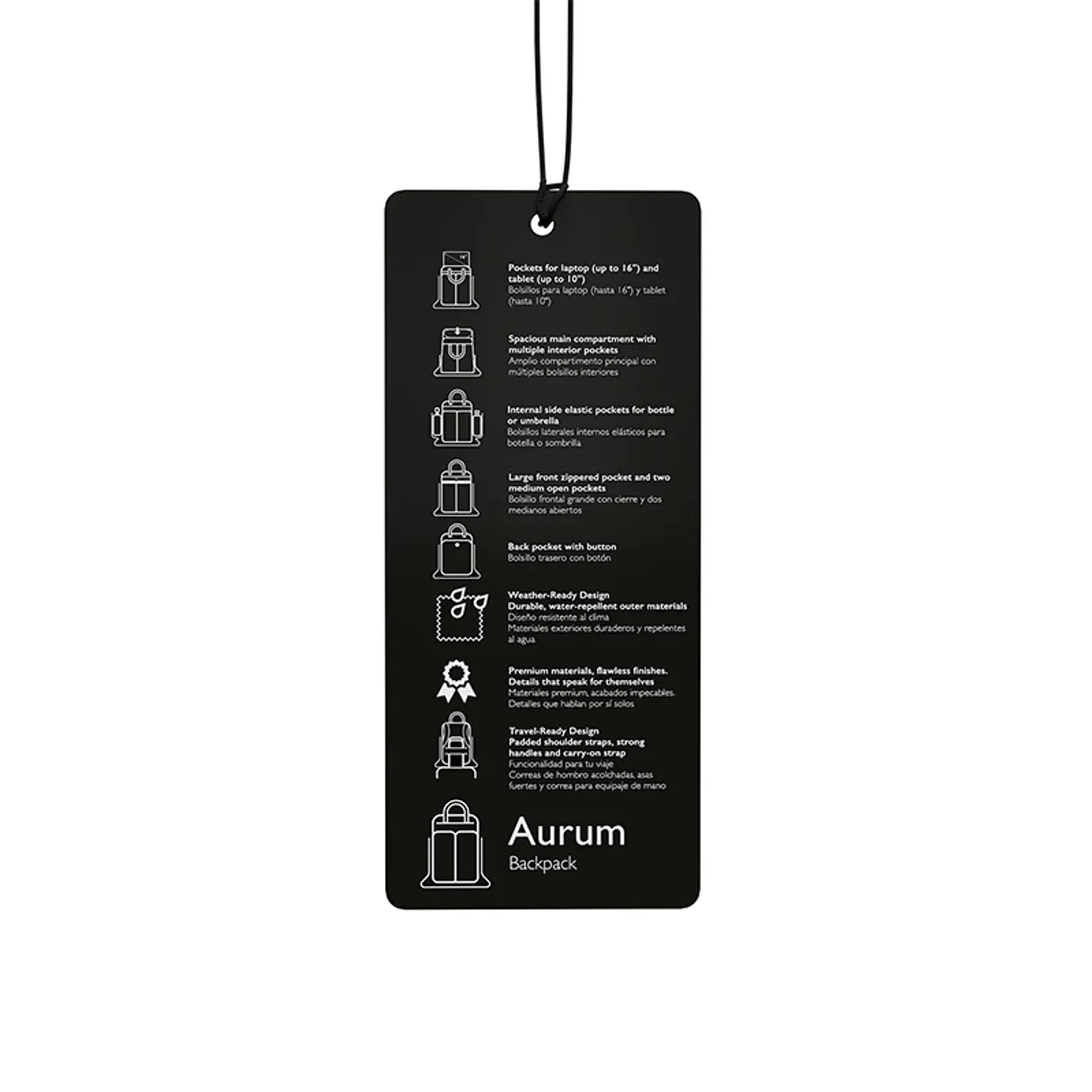Klip Xtreme Aurum KNB-721, Mochila para Notebook 16