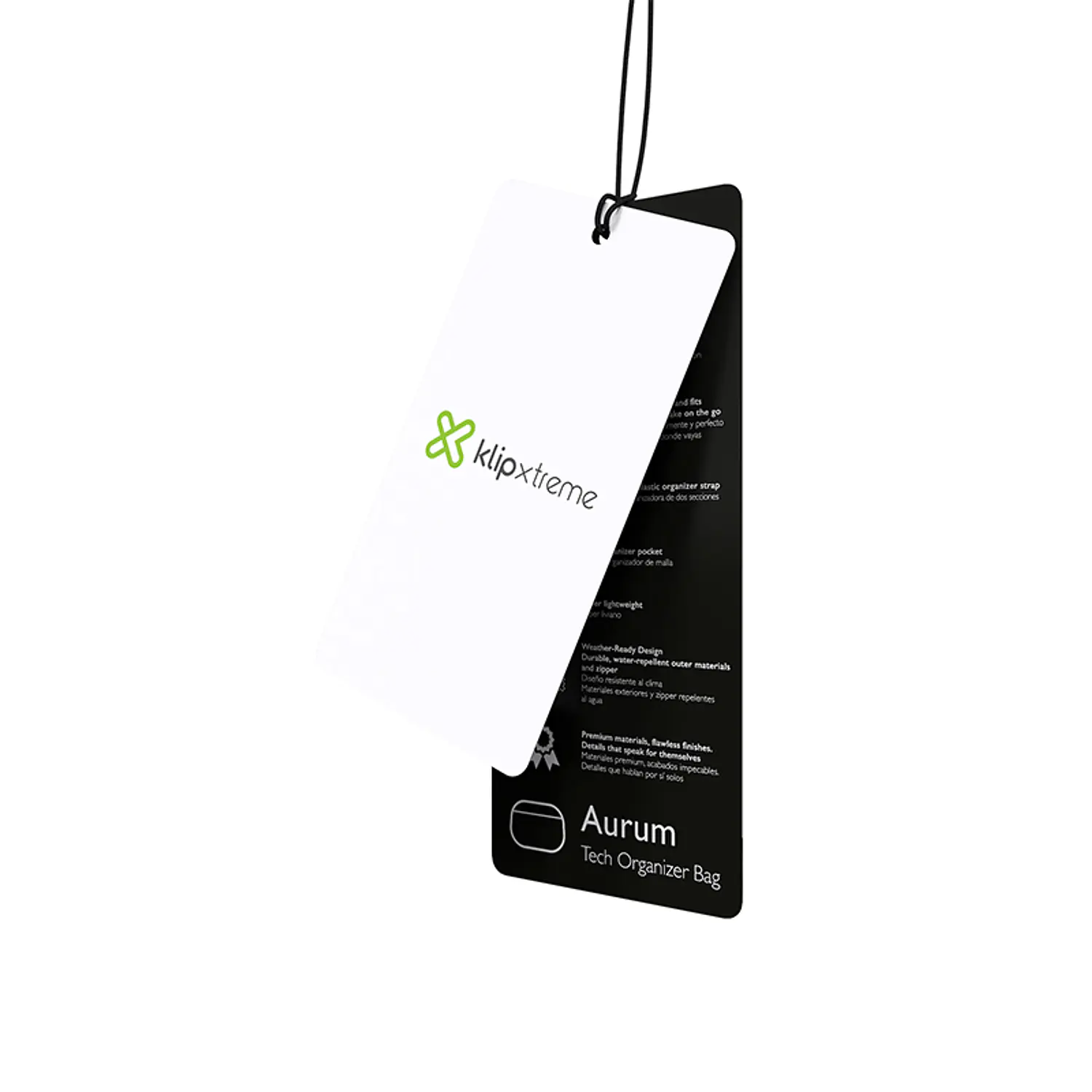 Klip Xtreme Aurum KTO-251, Estuche Organizador para Accesorios Tecnológicos, Repelente al Agua, Gris 10