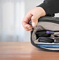 Klip Xtreme Aurum KTO-251, Estuche Organizador para Accesorios Tecnológicos, Repelente al Agua, Gris - Miniatura 18