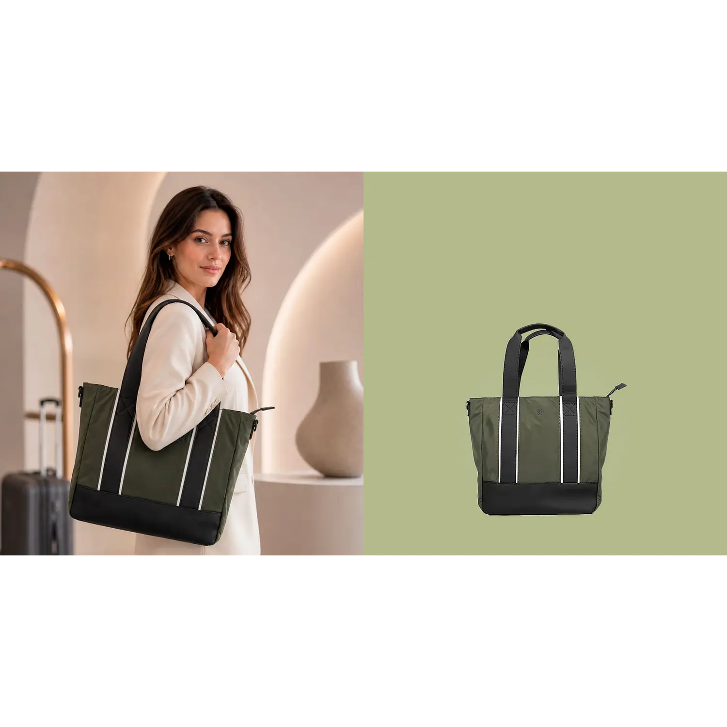 Klip Xtreme Modevo KLB-751, Bolso Tote para Notebook 13
